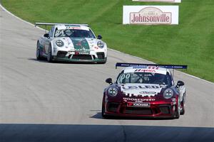 Corey Fergus' and Jake Eidson's Porsche GT3 Cups