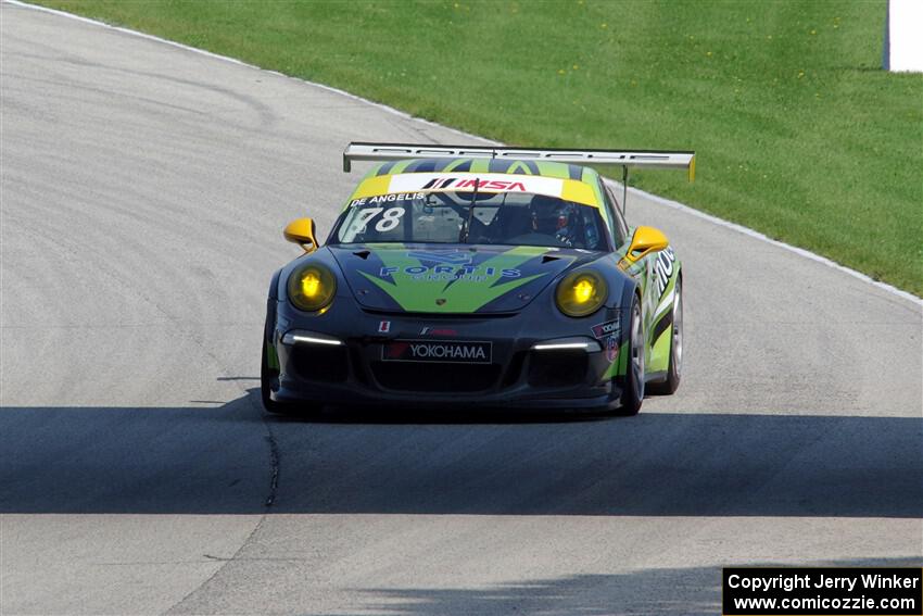 Roman De Angelis' Porsche GT3 Cup