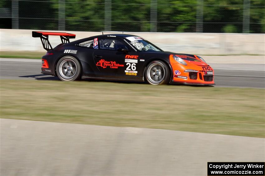 Lucas Catania's Porsche GT3 Cup