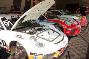 Wright Motorsports Porsche GT3 Cup cars