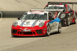 Maxwell Root's and David Kolkmann's Porsche GT3 Cups