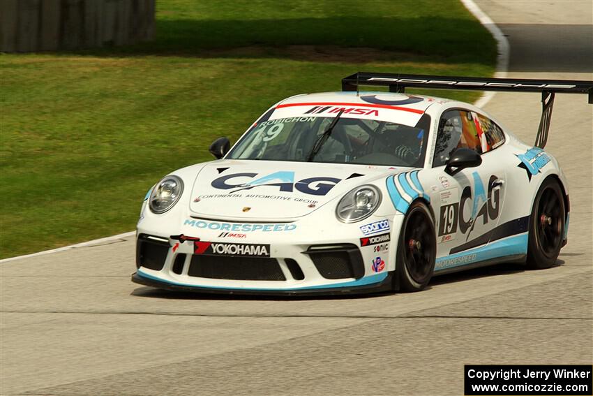 Zacharie Robichon's Porsche GT3 Cup