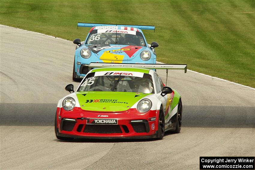 Charlie Luck's and Michael Levitas' Porsche GT3 Cup