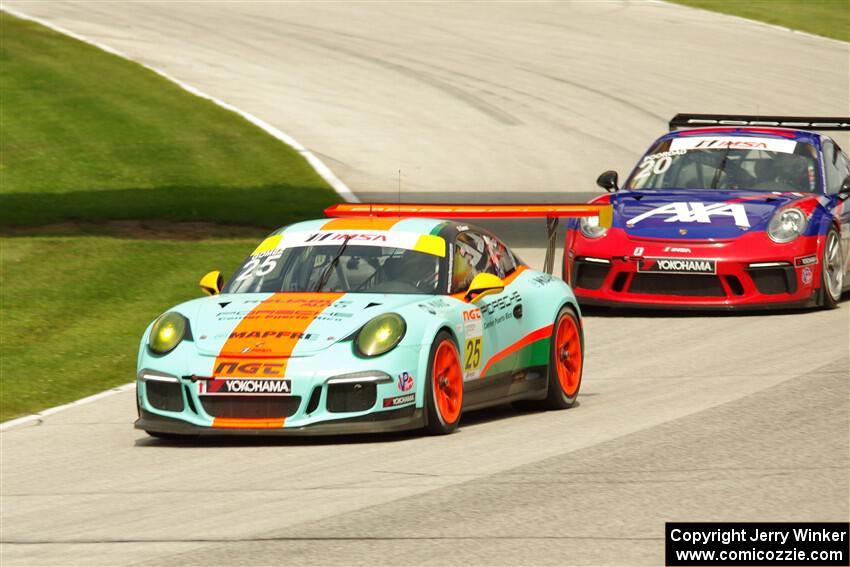 Victor Gomez, IV's and Fred Poordad's Porsche GT3 Cup