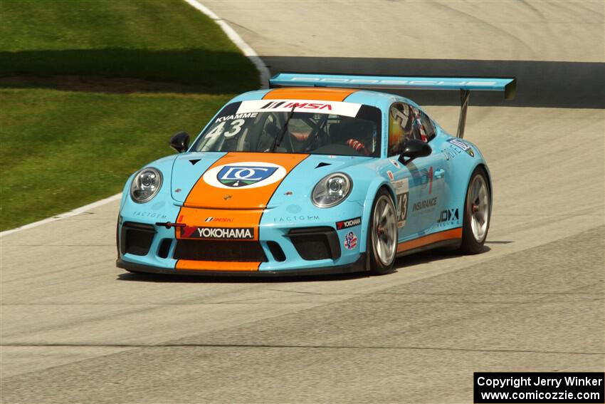Mark Kvamme's Porsche GT3 Cup