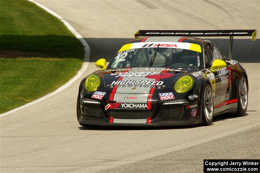 Eduardo de Leon's Porsche GT3 Cup