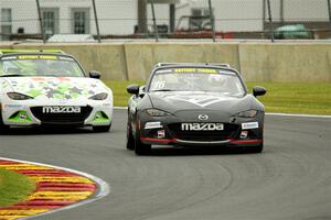 John Dean, II's and Nathanial Sparks' Mazda MX-5 Cups