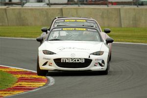 Brooks Leal's and Austin Allison's Mazda MX-5 Cups