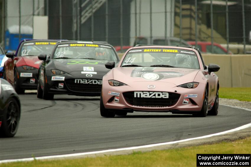 Austin Allison's and Assen Rachev's Mazda MX-5 Cups