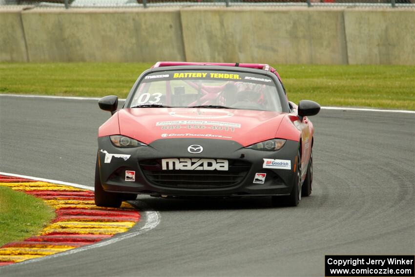 Ashton Harrison's Mazda MX-5 Cup