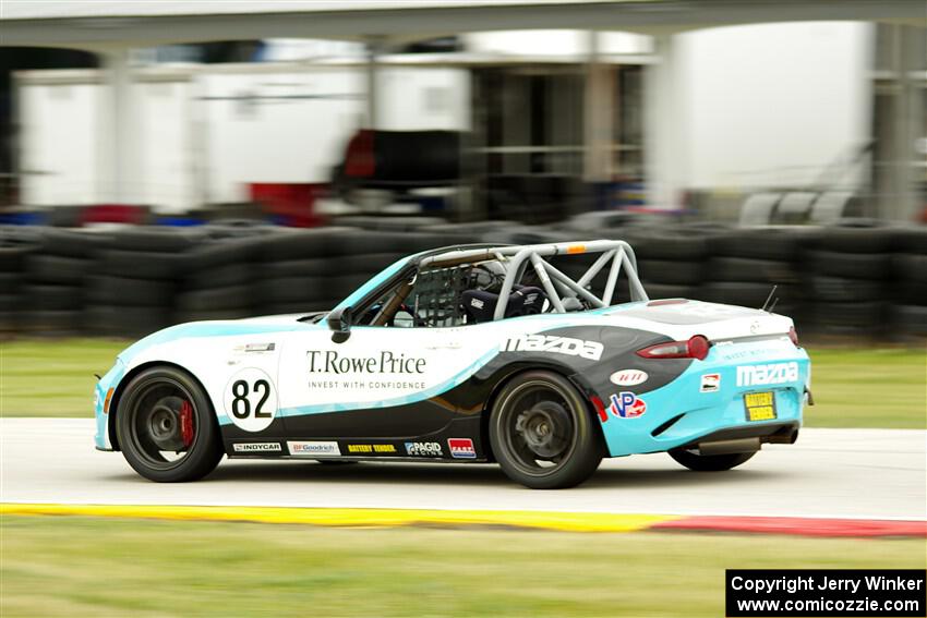 Nigel Faulkner's Mazda MX-5 Cup