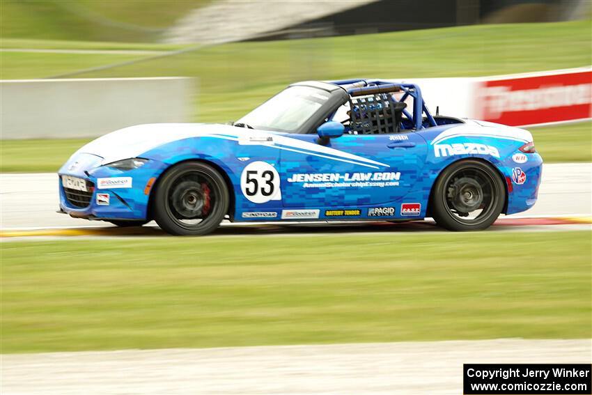 Keith Jensen's Mazda MX-5 Cup