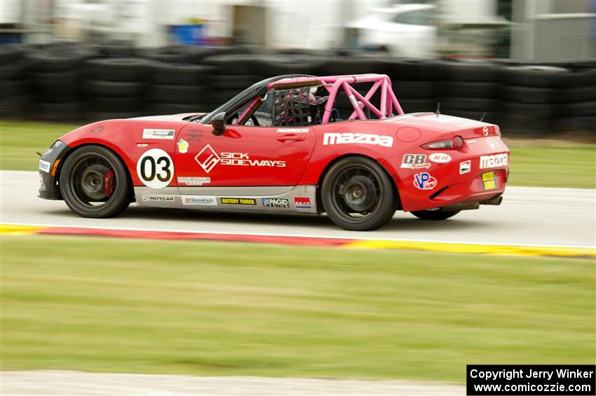 Ashton Harrison's Mazda MX-5 Cup