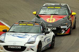 Luke Oxner's and Brian Henderson's Mazda MX-5 Cups