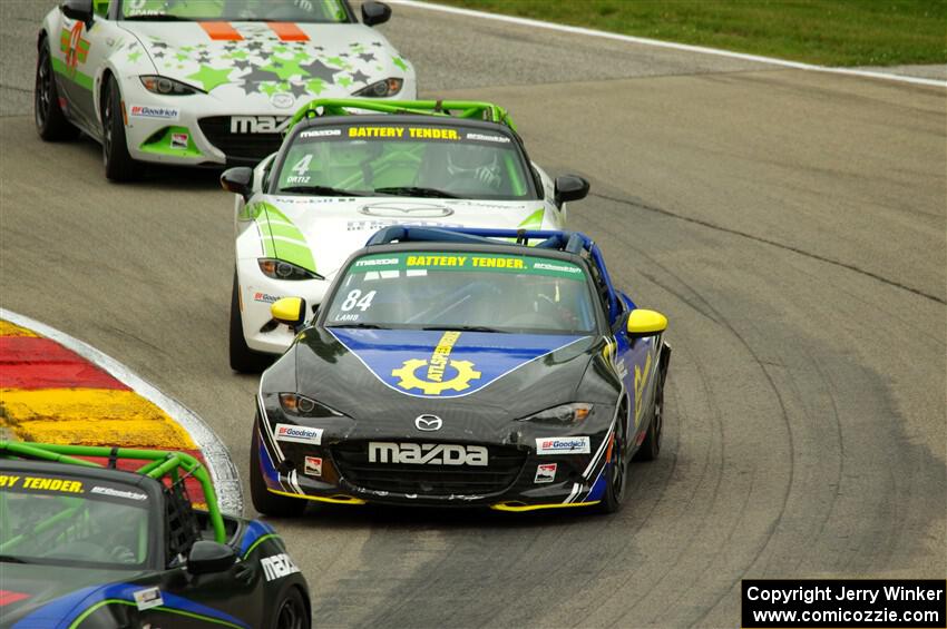 Todd Lamb's and Bryan Ortiz's Mazda MX-5 Cups