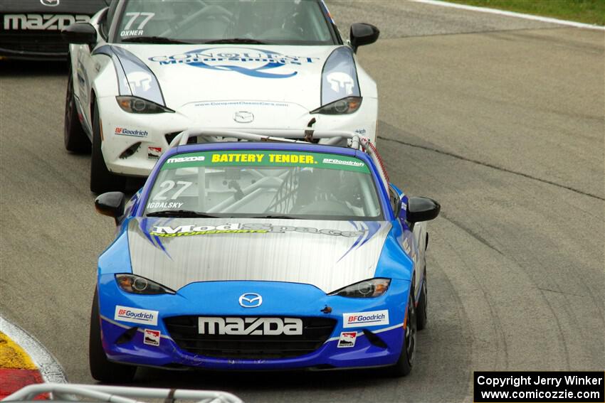 Nick Igdalsky's and Luke Oxner's Mazda MX-5 Cups