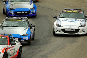 Joey Bickers' and Luke Oxner's Mazda MX-5 Cups