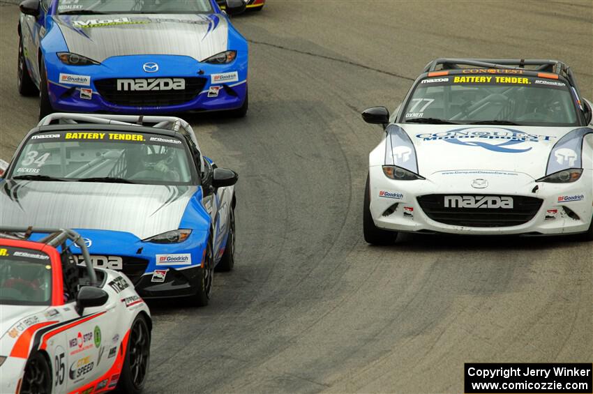 Joey Bickers' and Luke Oxner's Mazda MX-5 Cups