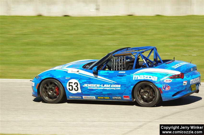 Keith Jensen's Mazda MX-5 Cup
