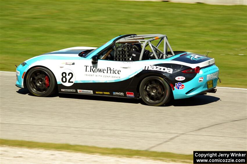 Nigel Faulkner's Mazda MX-5 Cup