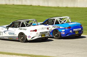 Luke Oxner's and Nick Igdalsky's Mazda MX-5 Cups