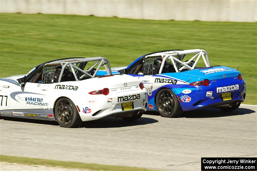 Luke Oxner's and Nick Igdalsky's Mazda MX-5 Cups