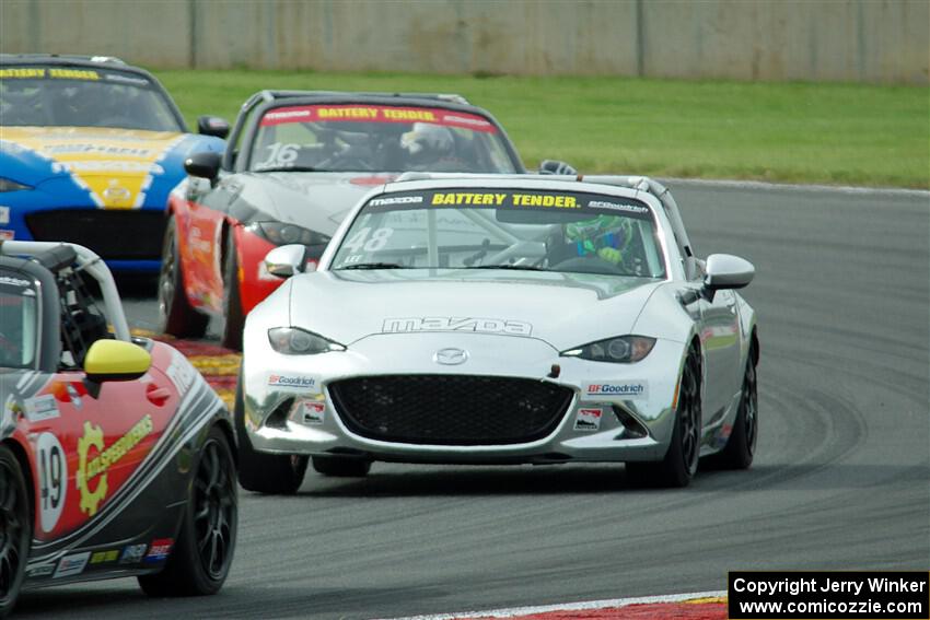 Zach Lee's and John Dean, II's Mazda MX-5 Cups