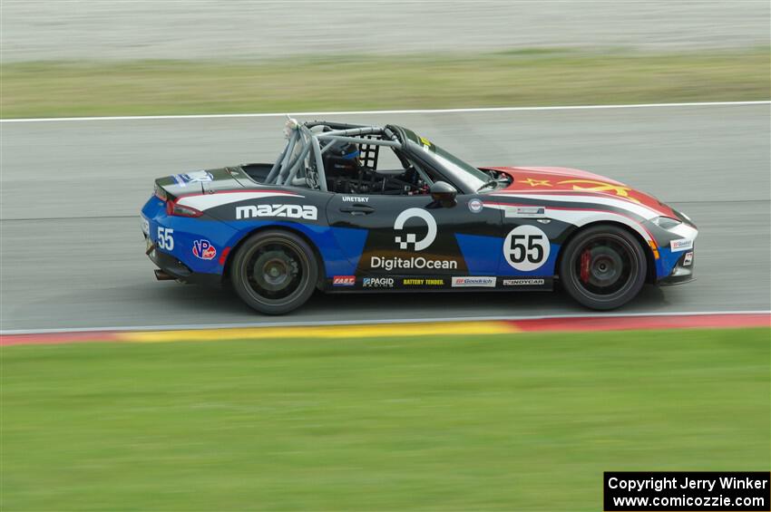 Moisey Uretsky's Mazda MX-5 Cup
