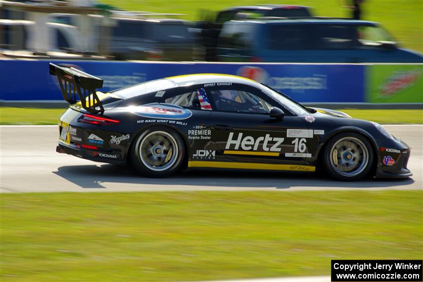 Jeff Kingsley's Porsche GT3 Cup