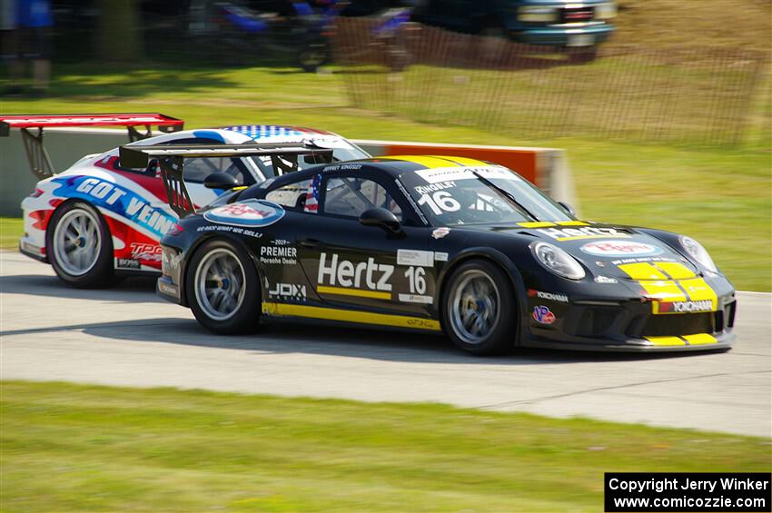 Jeff Kingsley's and Tom Kerr's Porsche GT3 Cups