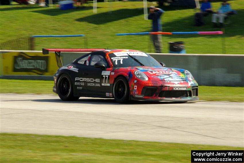 Patrick Dussault's Porsche GT3 Cup