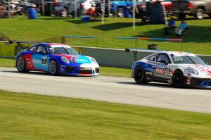 Ethan Simioni's and Maxwell Root's Porsche GT3 Cups