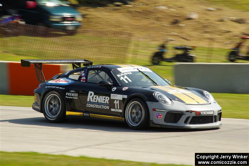 Sean McAlister's Porsche GT3 Cup