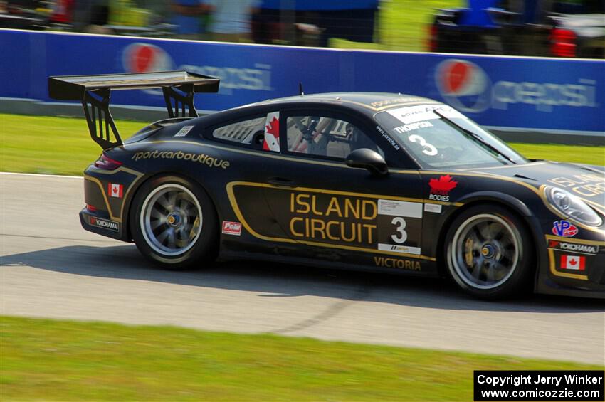 Parker Thompson's Porsche GT3 Cup