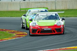 Charlie Luck, IV's and Michael Levitas' Porsche GT3 Cups