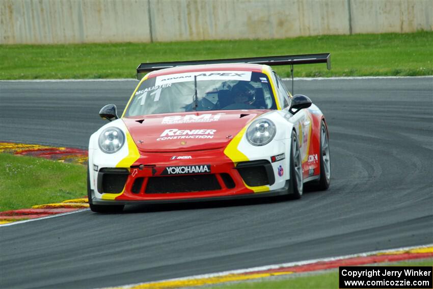 Sean McAlister's Porsche GT3 Cup
