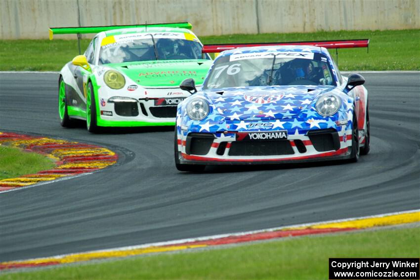 Charlie Craig's and Curt Swearingin's Porsche GT3 Cups