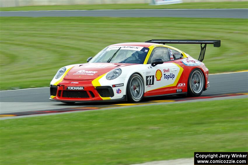 Sean McAlister's Porsche GT3 Cup
