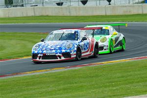 Charlie Craig's and Curt Swearingin's Porsche GT3 Cups