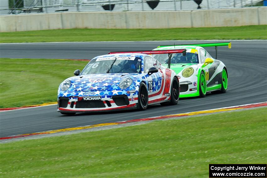 Charlie Craig's and Curt Swearingin's Porsche GT3 Cups
