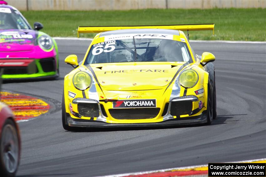 Efrin Castro's Porsche GT3 Cup
