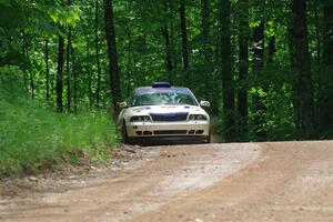 Tim Michel / Alex Ferencz Audi A4 Quattro on SS1, Camp 3 North.