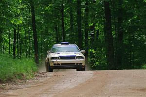 Tim Michel / Alex Ferencz Audi A4 Quattro on SS1, Camp 3 North.