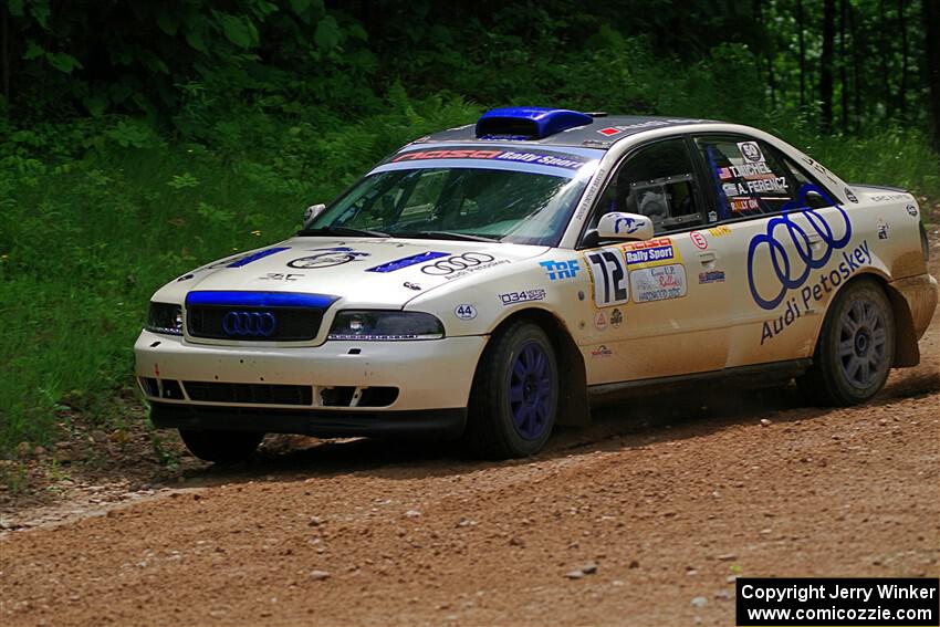 Tim Michel / Alex Ferencz Audi A4 Quattro on SS1, Camp 3 North.