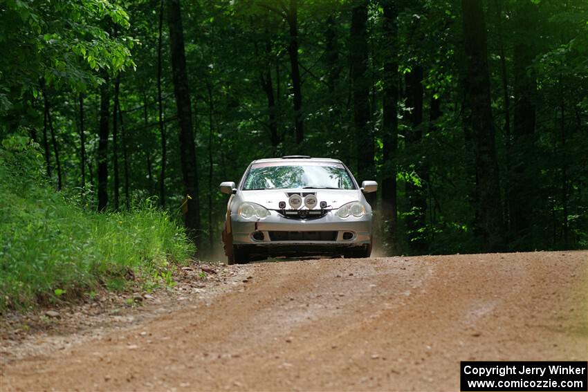 Derek Denti / Josh Remmetter Acura RSX on SS1, Camp 3 North.