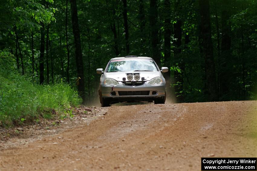 Derek Denti / Josh Remmetter Acura RSX on SS1, Camp 3 North.