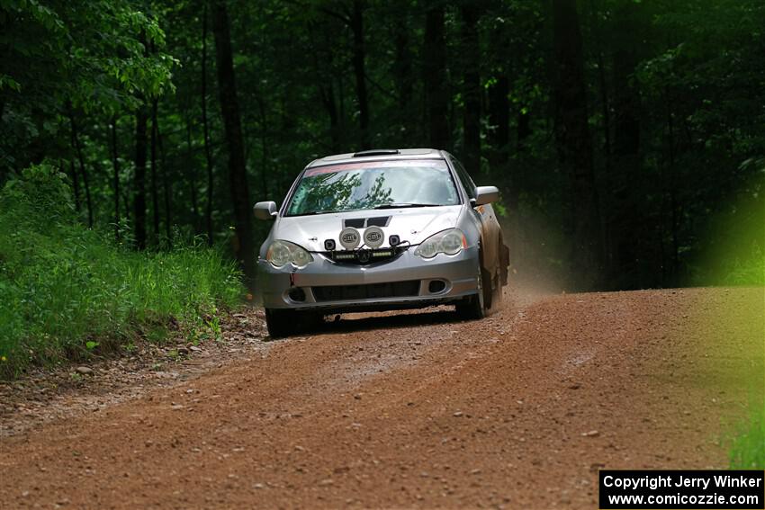 Derek Denti / Josh Remmetter Acura RSX on SS1, Camp 3 North.