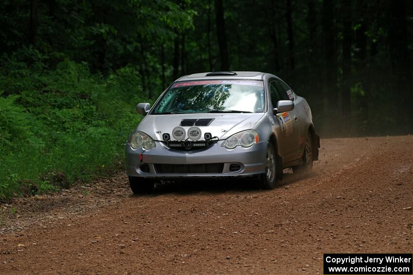 Derek Denti / Josh Remmetter Acura RSX on SS1, Camp 3 North.