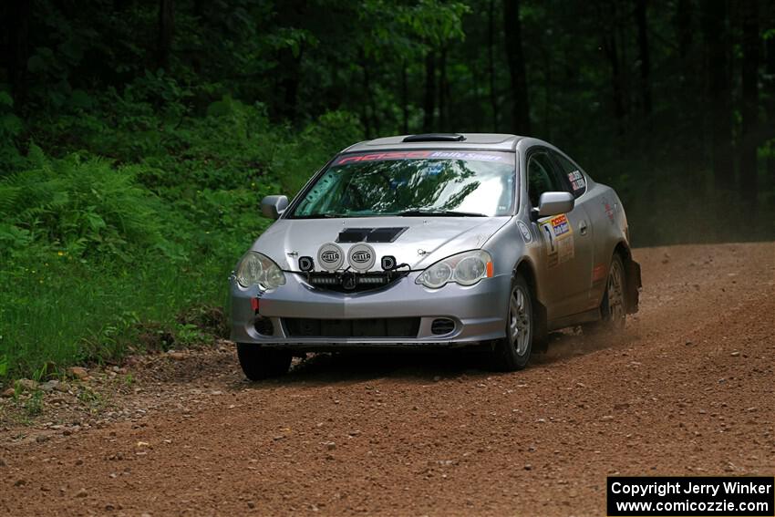 Derek Denti / Josh Remmetter Acura RSX on SS1, Camp 3 North.