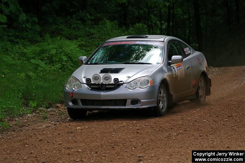 Derek Denti / Josh Remmetter Acura RSX on SS1, Camp 3 North.